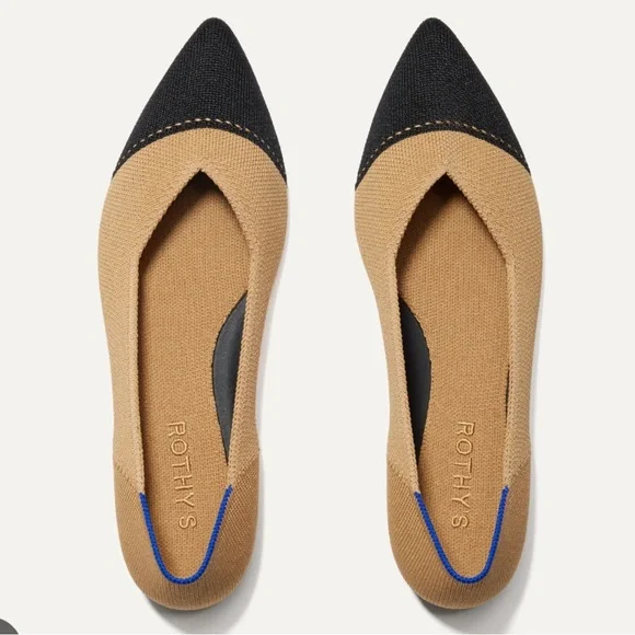 NEW Rothy's Camel Captoe NEW 11.5 - Picture 1 of 7